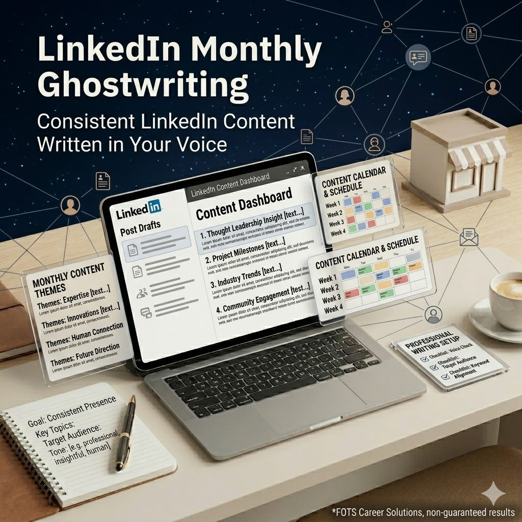 LinkedIn Monthly Ghostwriting