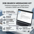 Job Search Messaging Kit