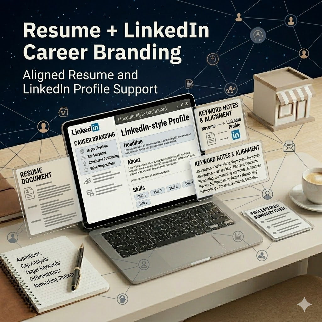 Resume + LinkedIn Career Branding